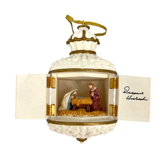 Hallmark "The Christmas Story" Nativity Scene 1999 Keepsake Ornament - Picture 1 of 13